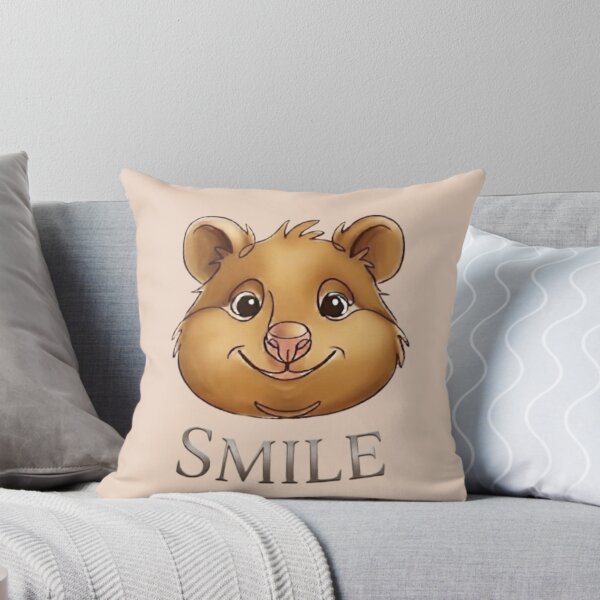 Item preview, Cute Cartoon Quokka Smile | Happy Animal Sticker Art designed and sold by Northern Glow Art.