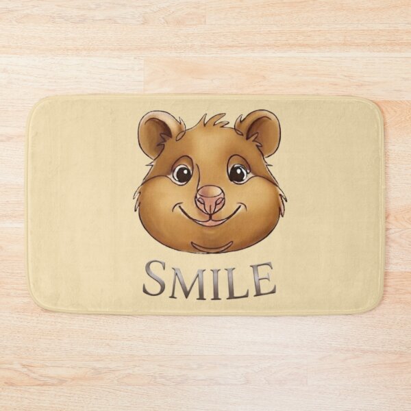 Item preview, Cute Cartoon Quokka Smile | Happy Animal Sticker Art designed and sold by Northern Glow Art.