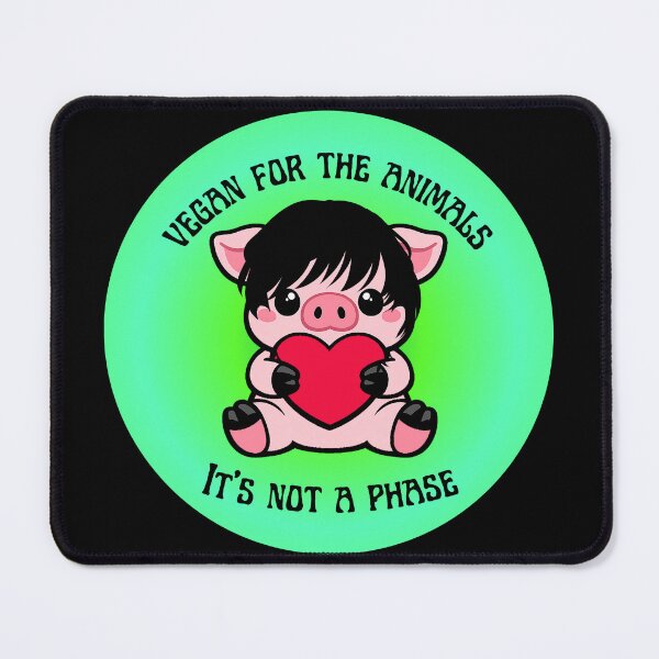 Item preview, Emo Vegan (green background) designed and sold by piscesmoon22.
