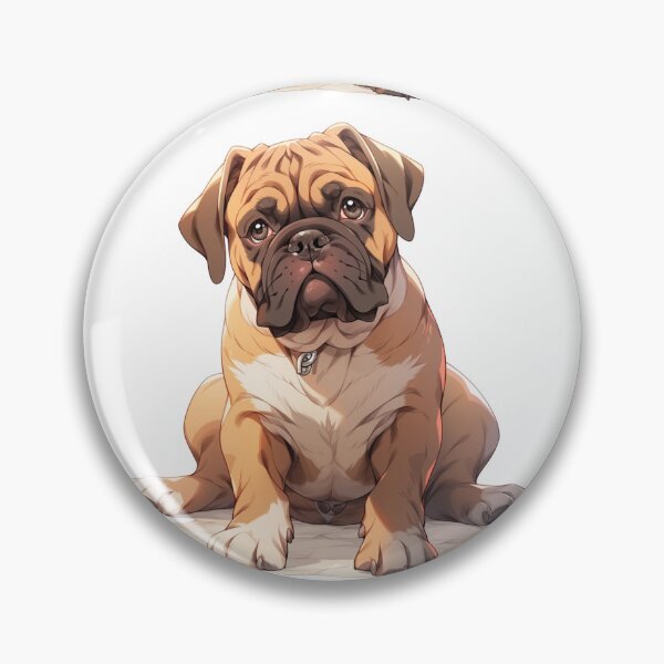 Item preview, Cute Bullmastiff puppy dog designed and sold by MendaciousMina.