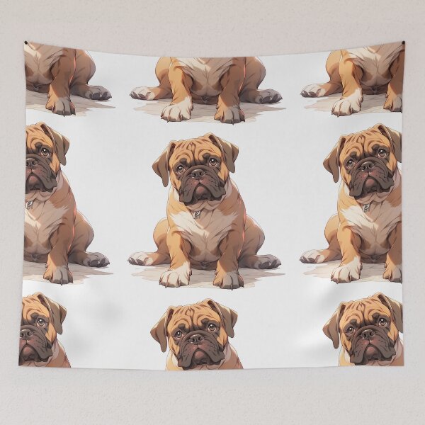 Item preview, Cute Bullmastiff puppy dog designed and sold by MendaciousMina.