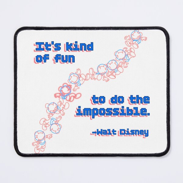 Item preview, It’s Lind of Fun to Do The Impossible designed and sold by LetsGo2Disney.