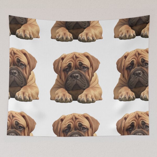 Item preview, Cute Bullmastiff puppy dog designed and sold by MendaciousMina.