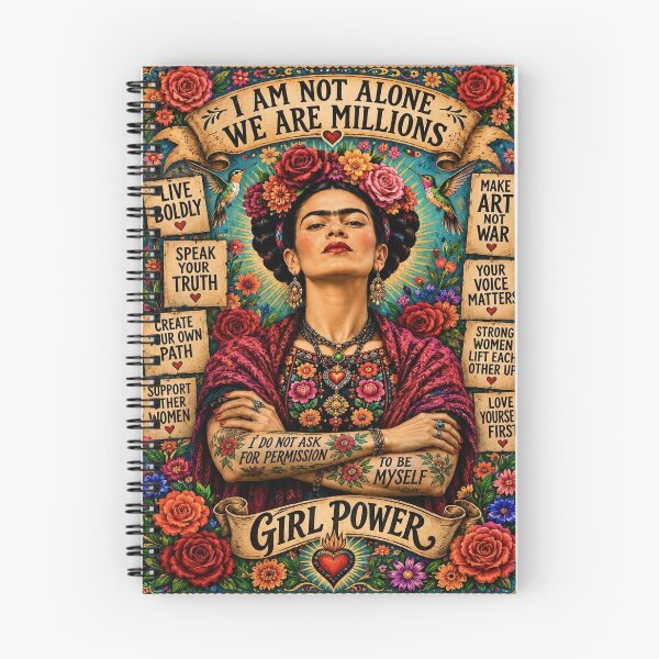 Item preview, Girl Power Frida designed and sold by reggiemercedes.