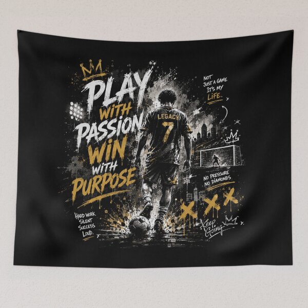 Item preview, Play With Passion Win With Purpose designed and sold by LegendCourt.