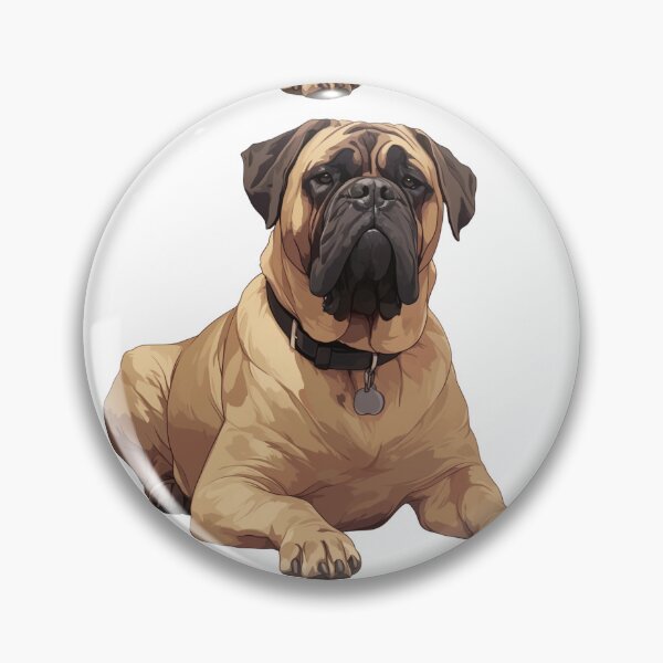 Item preview, Cute Bullmastiff puppy dog designed and sold by MendaciousMina.