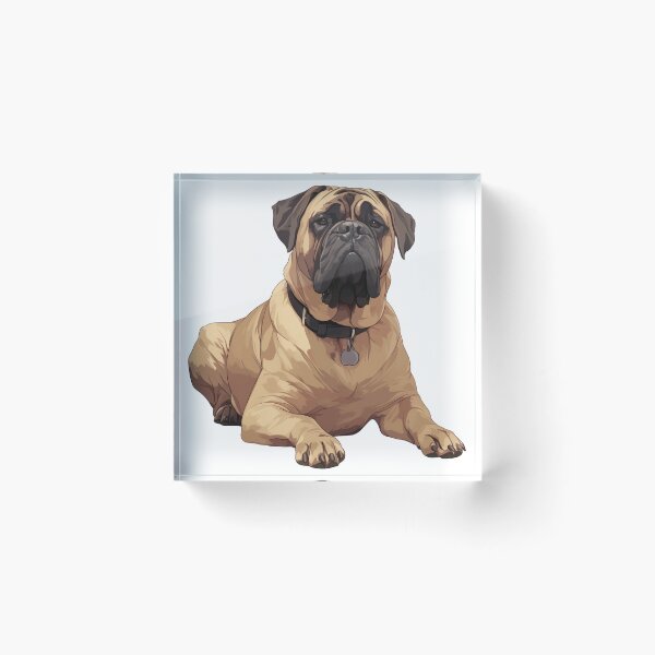 Item preview, Cute Bullmastiff puppy dog designed and sold by MendaciousMina.
