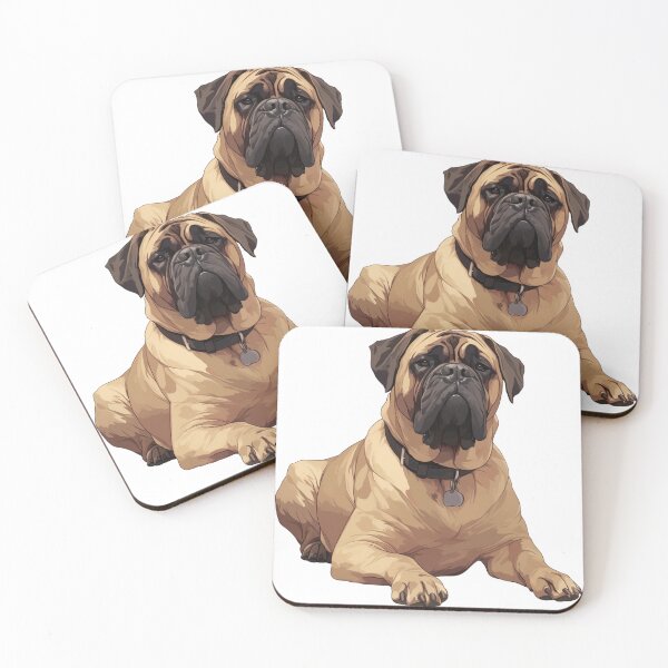 Item preview, Cute Bullmastiff puppy dog designed and sold by MendaciousMina.