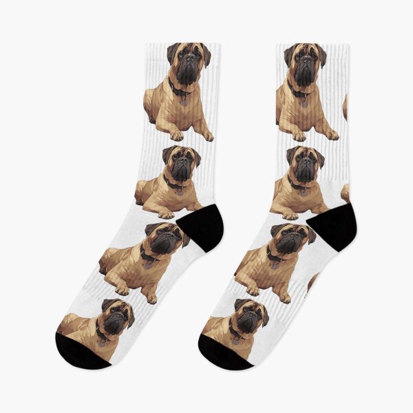 Item preview, Cute Bullmastiff puppy dog designed and sold by MendaciousMina.