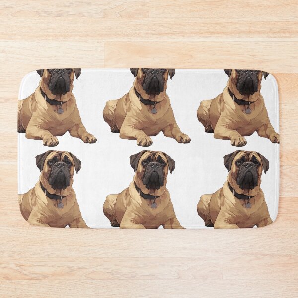 Item preview, Cute Bullmastiff puppy dog designed and sold by MendaciousMina.