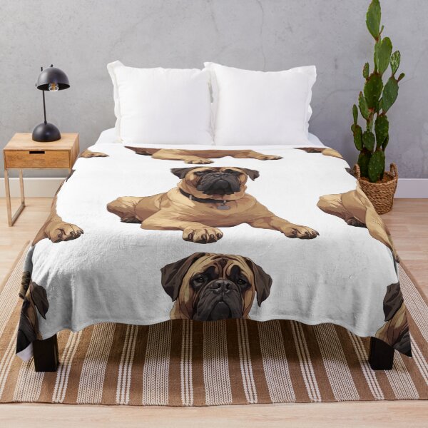 Item preview, Cute Bullmastiff puppy dog designed and sold by MendaciousMina.