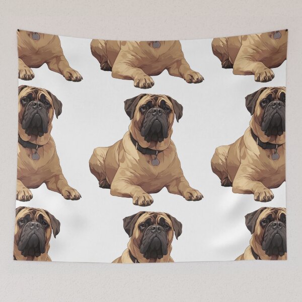 Item preview, Cute Bullmastiff puppy dog designed and sold by MendaciousMina.