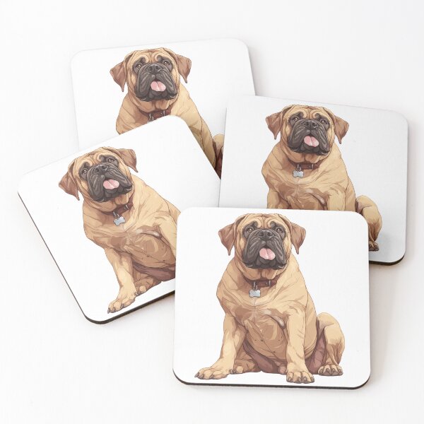 Item preview, Cute Bullmastiff puppy dog designed and sold by MendaciousMina.