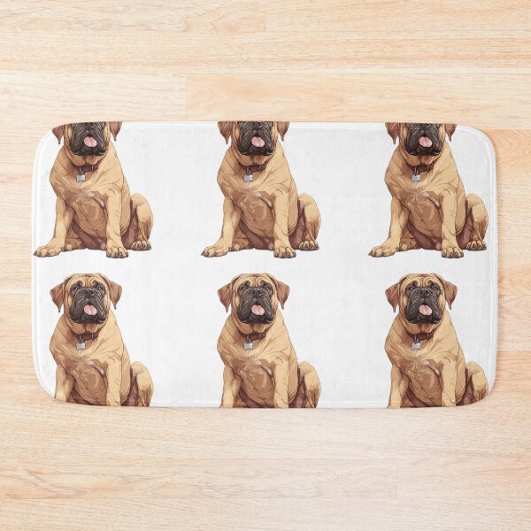 Item preview, Cute Bullmastiff puppy dog designed and sold by MendaciousMina.