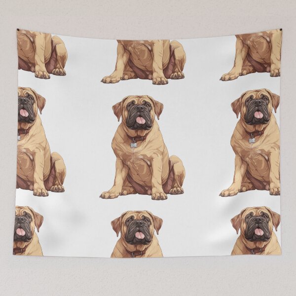 Item preview, Cute Bullmastiff puppy dog designed and sold by MendaciousMina.