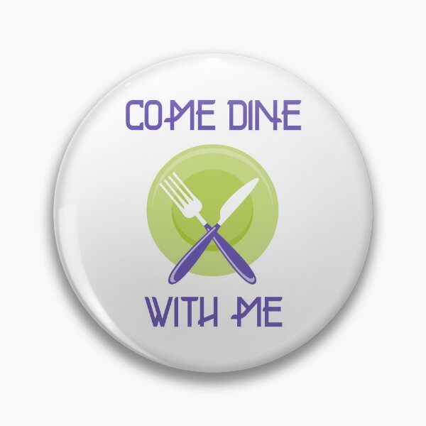 Item preview, Come Dine With Me IV Fork/Knife (on White) designed and sold by PawsitiveMum3.