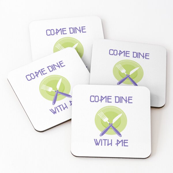 Item preview, Come Dine With Me IV Fork/Knife (on White) designed and sold by PawsitiveMum3.
