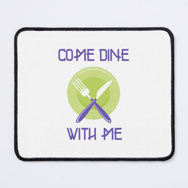 Item preview, Come Dine With Me IV Fork/Knife (on White) designed and sold by PawsitiveMum3.