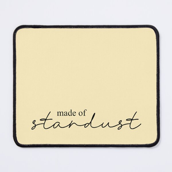 Item preview, made of stardust - thin handwriting cursive quote designed and sold by mgro-art.