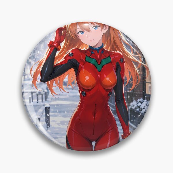 Item preview, Asuka Langley Soryu Neon Genesis Evangelion Winter Street designed and sold by mildaclairmo.