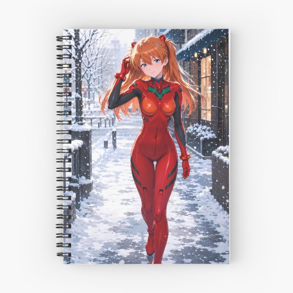 Item preview, Asuka Langley Soryu Neon Genesis Evangelion Winter Street designed and sold by mildaclairmo.