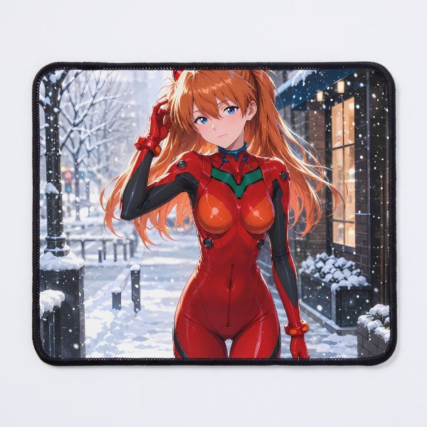 Item preview, Asuka Langley Soryu Neon Genesis Evangelion Winter Street designed and sold by mildaclairmo.