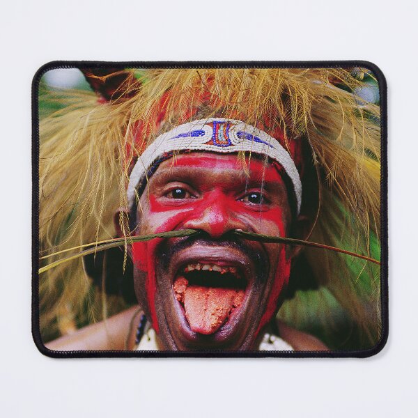 Item preview, Eating a Betel Nut in Papua New Guinea Art Photo designed and sold by DEC02.