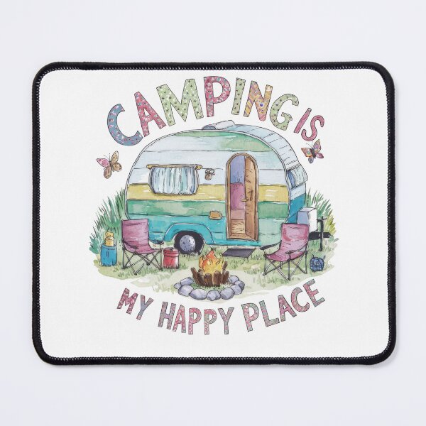 Item preview, Camping Is My Happy Place designed and sold by butterflies-new.