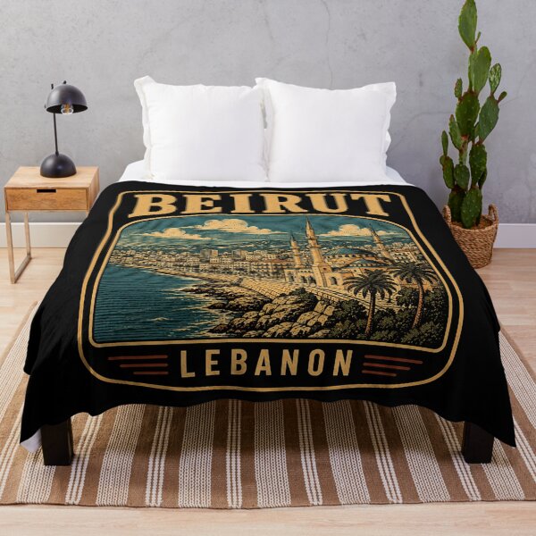 Aperçu de l'œuvre Beyrouth - Liban créée et vendue par GoodOldVintage.