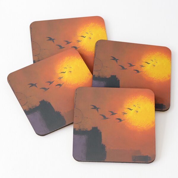 Item preview, Birds at Sunset designed and sold by YannisZART.