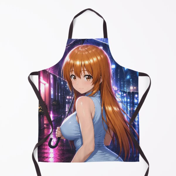 Item preview, Aina Yoshiwara Grand Blue Neon Rainy Night designed and sold by mildaclairmo.