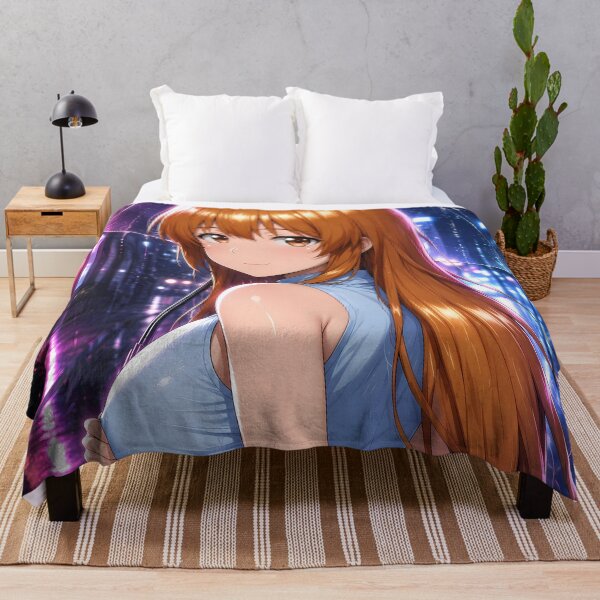 Item preview, Aina Yoshiwara Grand Blue Neon Rainy Night designed and sold by mildaclairmo.