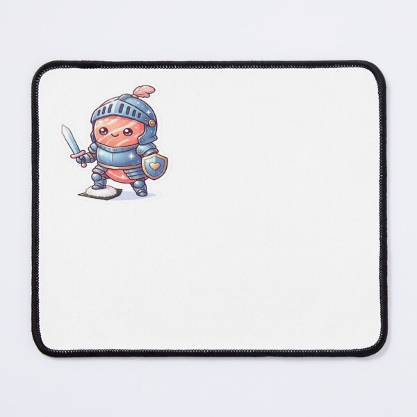 Item preview, Cute Kawaii Sushi Knight with Sword and Armor Art designed and sold by DailySparks.