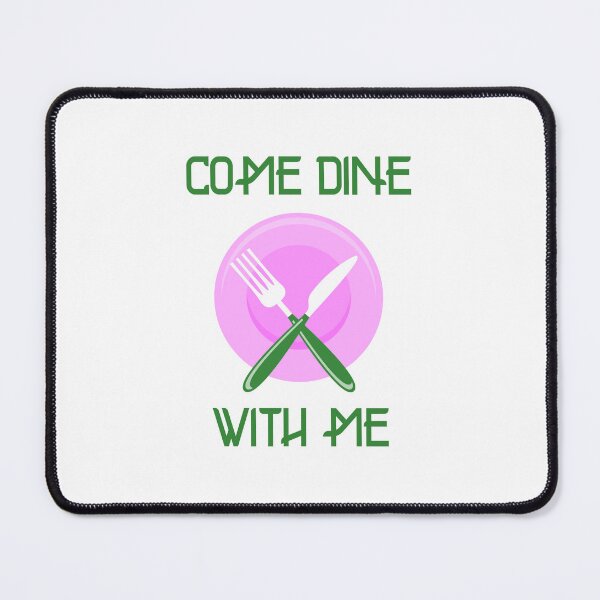 Item preview, Come Dine With Me V Fork/Knife (on White) designed and sold by PawsitiveMum3.