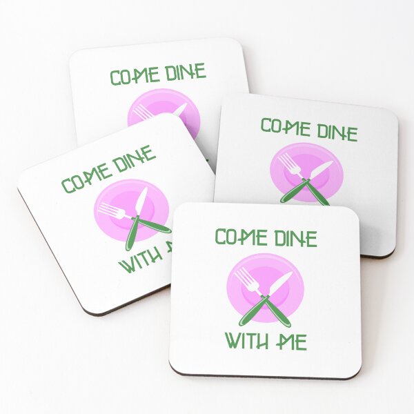 Item preview, Come Dine With Me V Fork/Knife (on White) designed and sold by PawsitiveMum3.