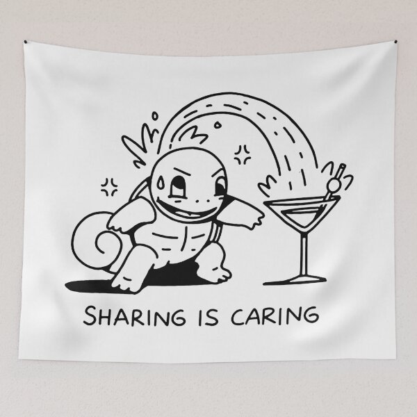 Item preview, SHARING IS CARING designed and sold by FILM GUTTER.
