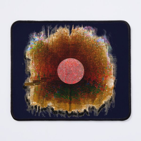 Item preview, Crimson Eclipse Sun – Deep Earth and Forest Abstract Art designed and sold by MAMA.art.Rio <Marsailhe_Milward>.