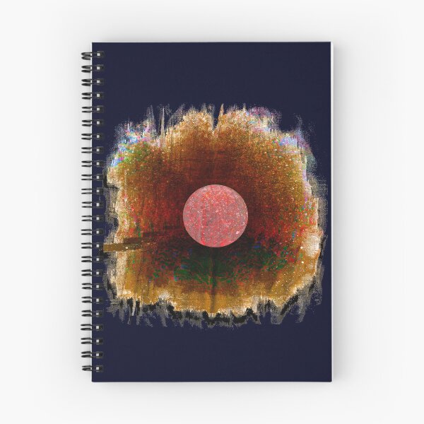 Item preview, Crimson Eclipse Sun – Deep Earth and Forest Abstract Art designed and sold by MAMA.art.Rio <Marsailhe_Milward>.