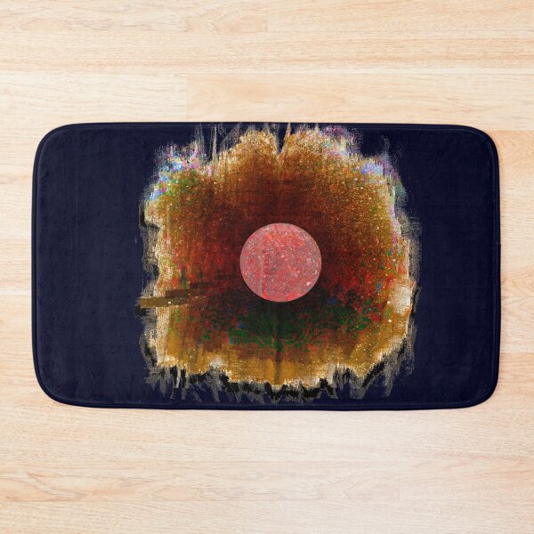 Item preview, Crimson Eclipse Sun – Deep Earth and Forest Abstract Art designed and sold by MAMA.art.Rio <Marsailhe_Milward>.