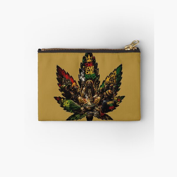 Item preview, Rasta Reggae Circle - One Love One Roots Weed Leaf Art designed and sold by digitalbob60.