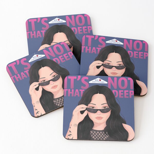 Item preview, We Love It's Not That Deep - Demi Lovato designed and sold by Pop Cult Peaks.