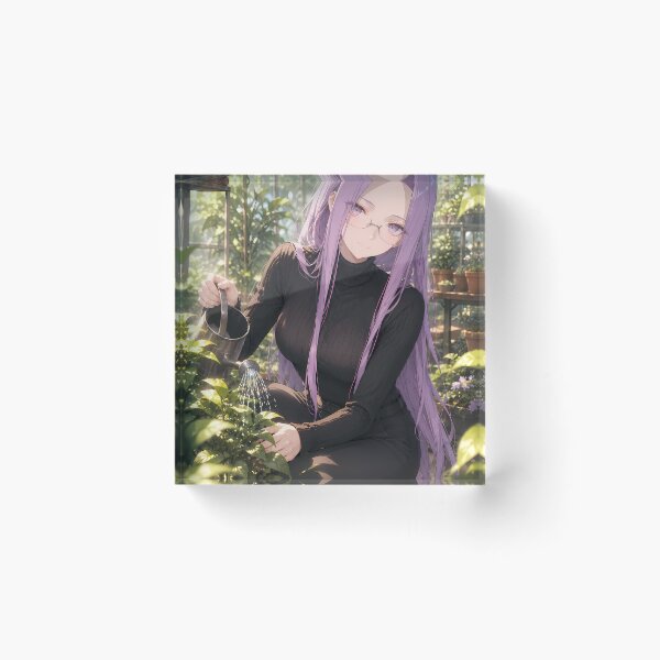 Item preview, Rider Fate Stay Night Sunlit Greenhouse Garden designed and sold by mildaclairmo.