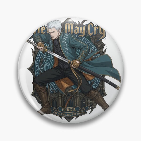 Item preview, Vergil Devil May Cry 3 Anime designed and sold by andresdrawing.