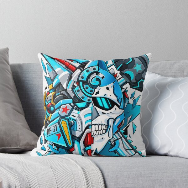 Item preview, Cyborg Skull Mecha Pirate Cyberpunk Anime designed and sold by NovaSketch Studio.