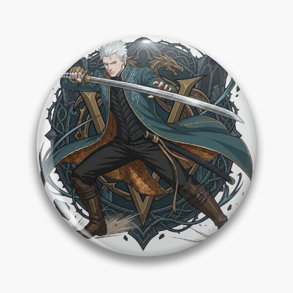 Item preview, Vergil Devil May Cry 3 Anime designed and sold by andresdrawing.