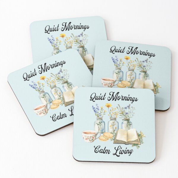 Item preview, Cozy Reading Wildflowers Tea Cottagecore Design designed and sold by Sachie's Studio.