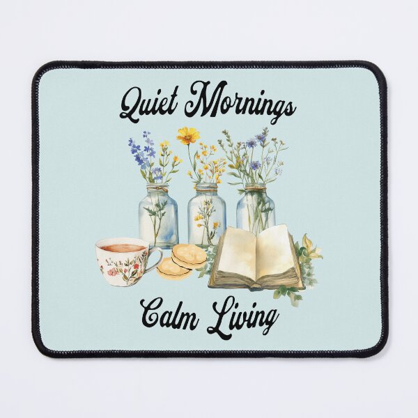 Item preview, Cozy Reading Wildflowers Tea Cottagecore Design designed and sold by Sachie's Studio.