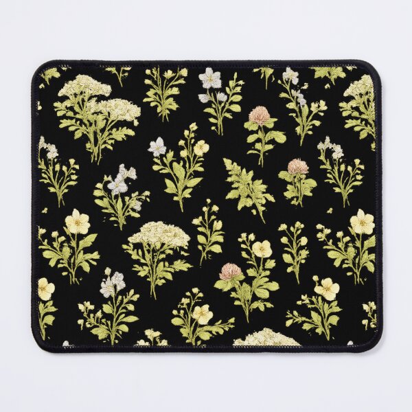 Item preview, Dark Academia Wildflower Botanical Pattern Vintage Floral designed and sold by QCena.