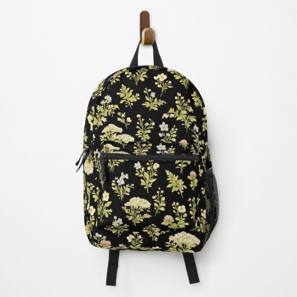 Item preview, Dark Academia Wildflower Botanical Pattern Vintage Floral designed and sold by QCena.