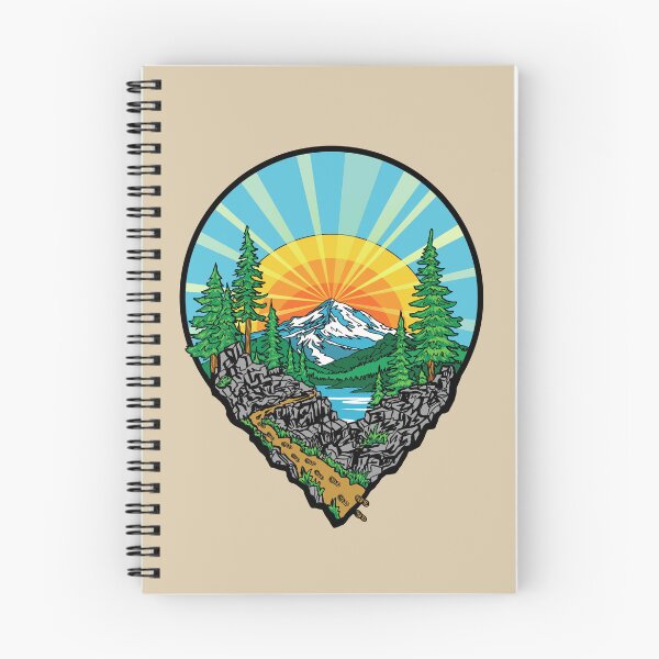Item preview, Hiking Location Pin Mountain Trail Outdoor Adventure Nature Design designed and sold by Urban Muse And Sultry Hues.